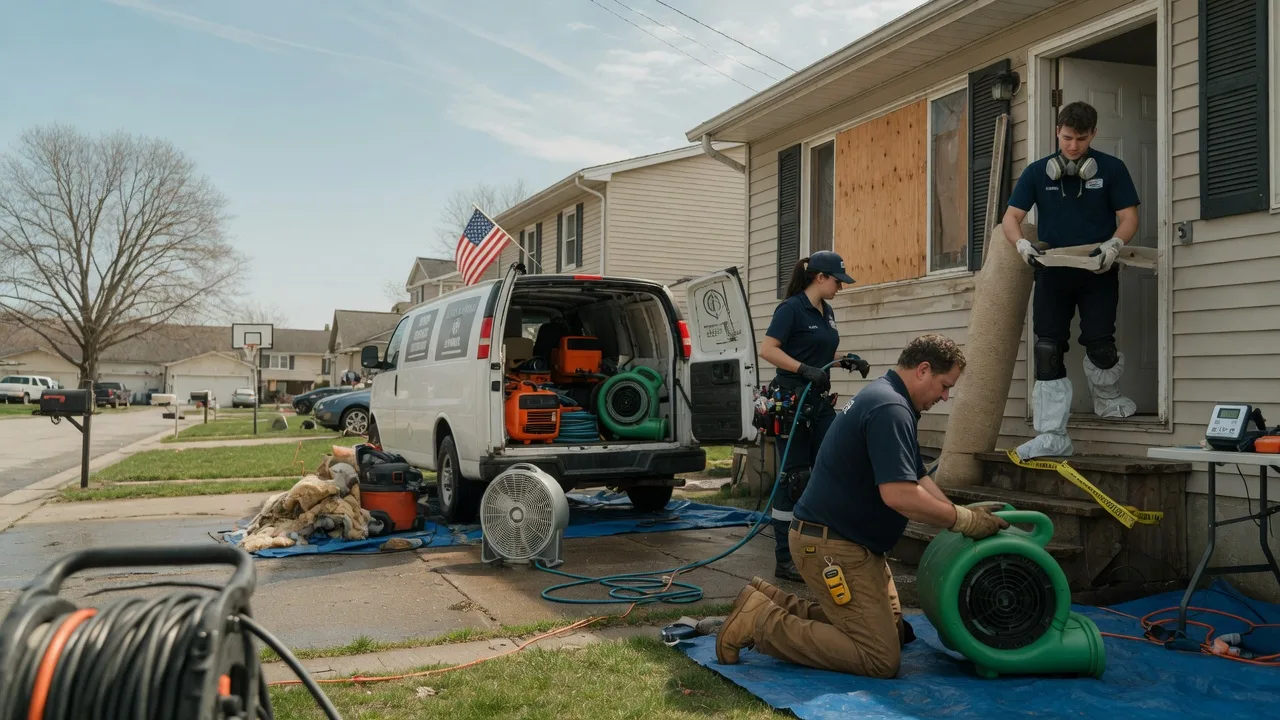 Water Damage Restoration in Wheeler, WI near me